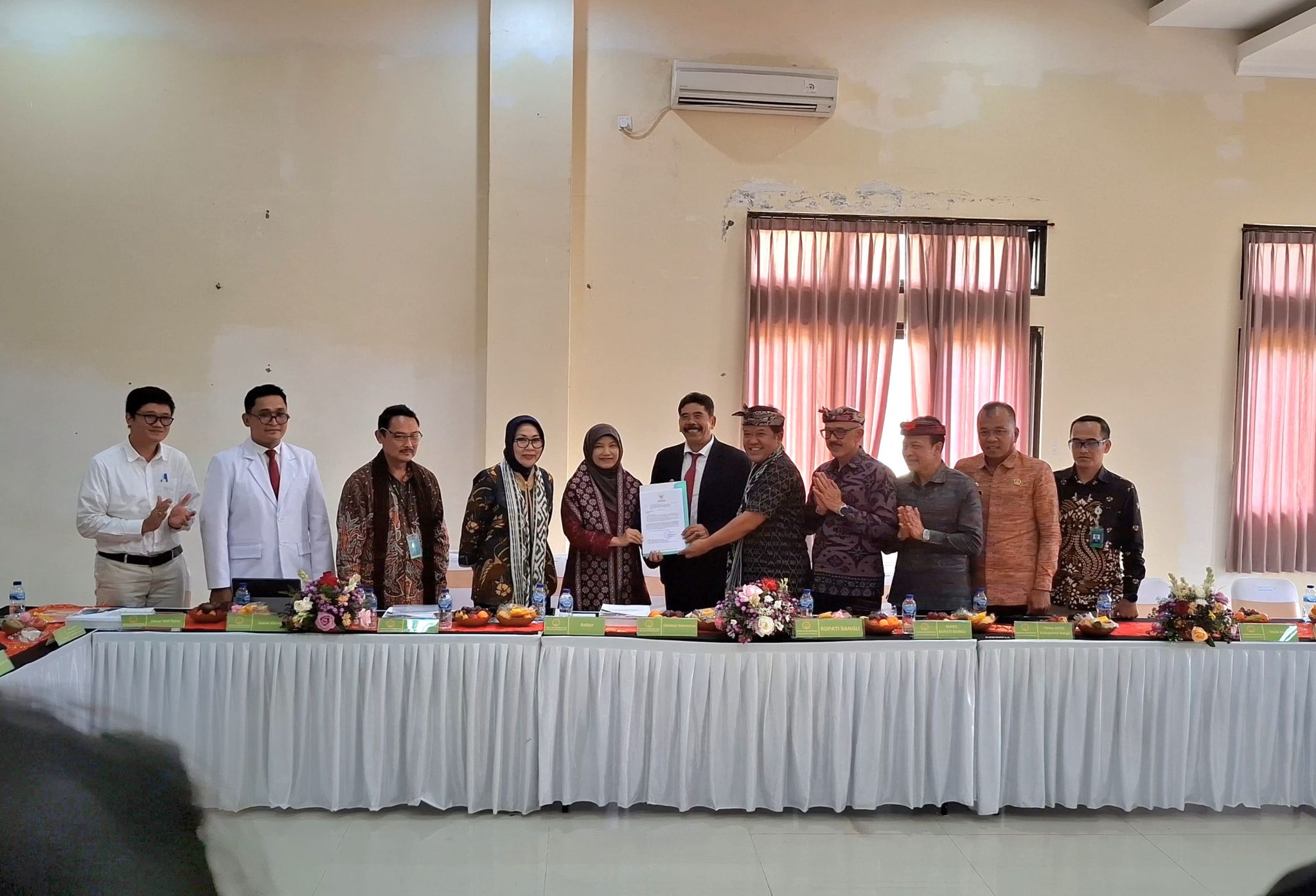 Rekomendasi KEMENKES, UHN Sugriwa Dapat "Lampu Hijau" Pendirian Prodi dan Fakultas Kedokteran