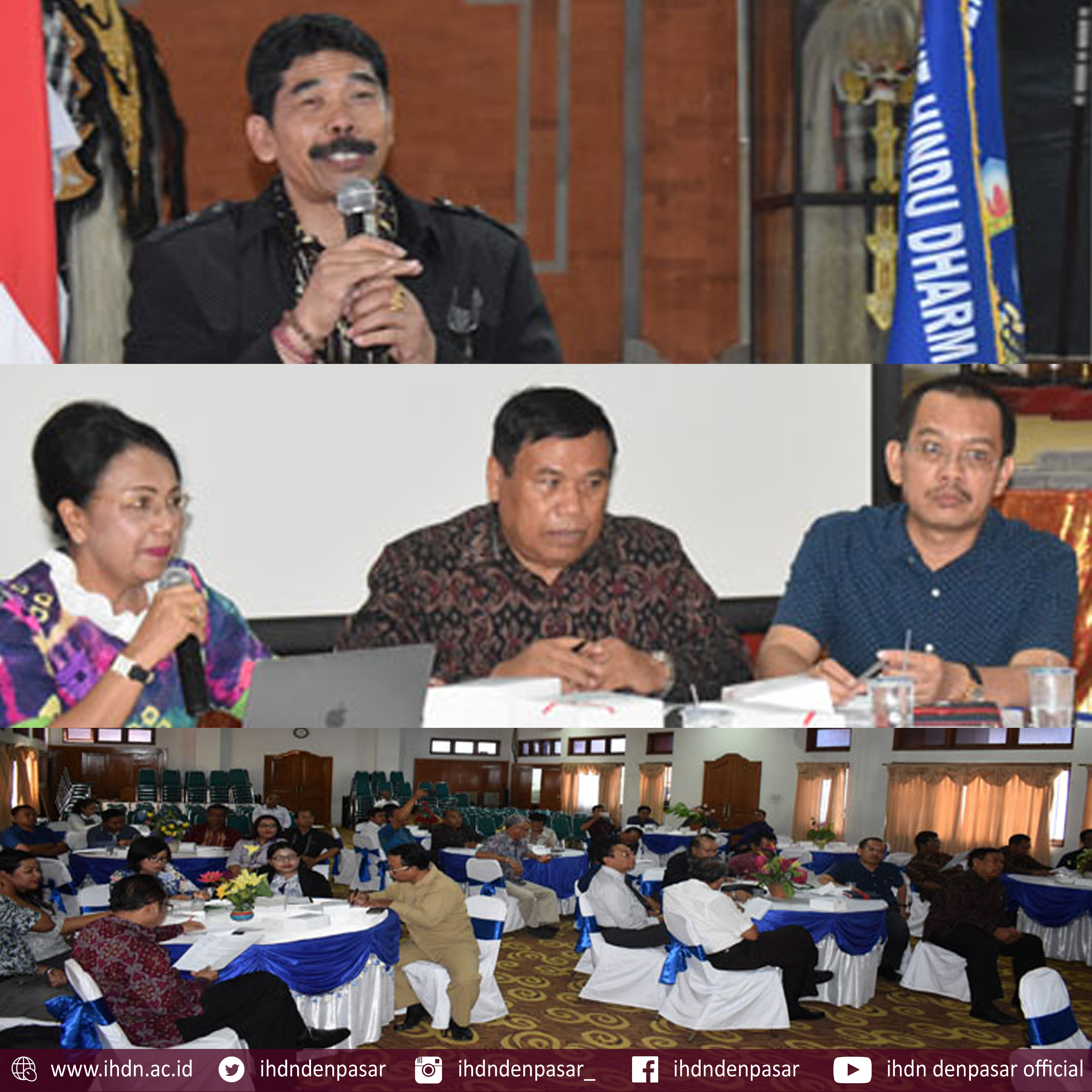 IHDN Denpasar Sebagai  tuan rumah Forum Rektor Bali